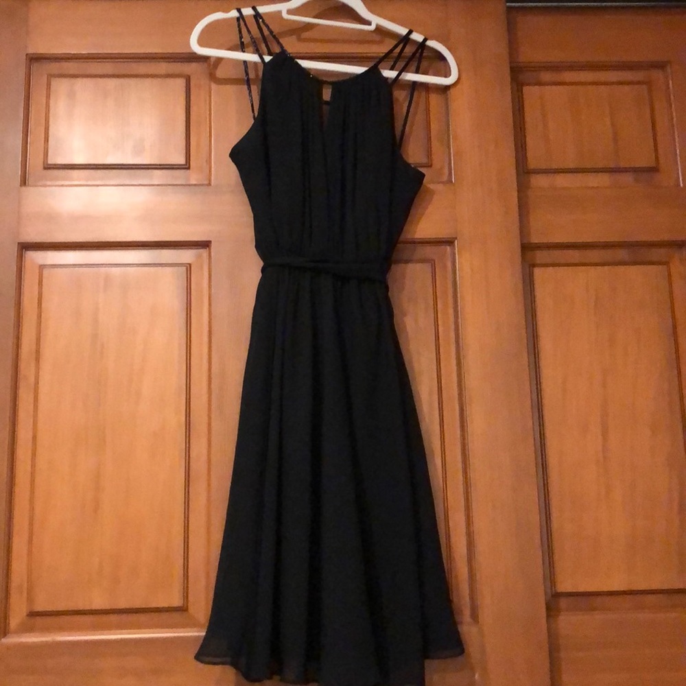 Short black dress